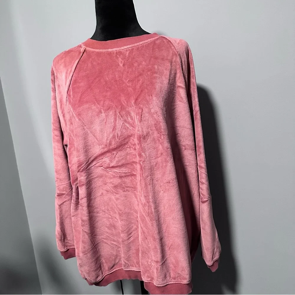 Aerie Velour Burnt Orange Sweater